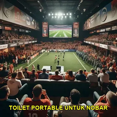 Nikmati Nobar Timnas dengan Toilet Portable Gresik!
